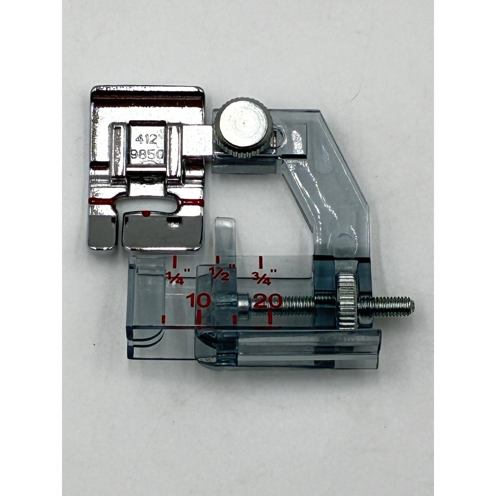 Adjustable Bias Tape Binder Foot for Husqvarna Viking Sewing Machines 4129850-45